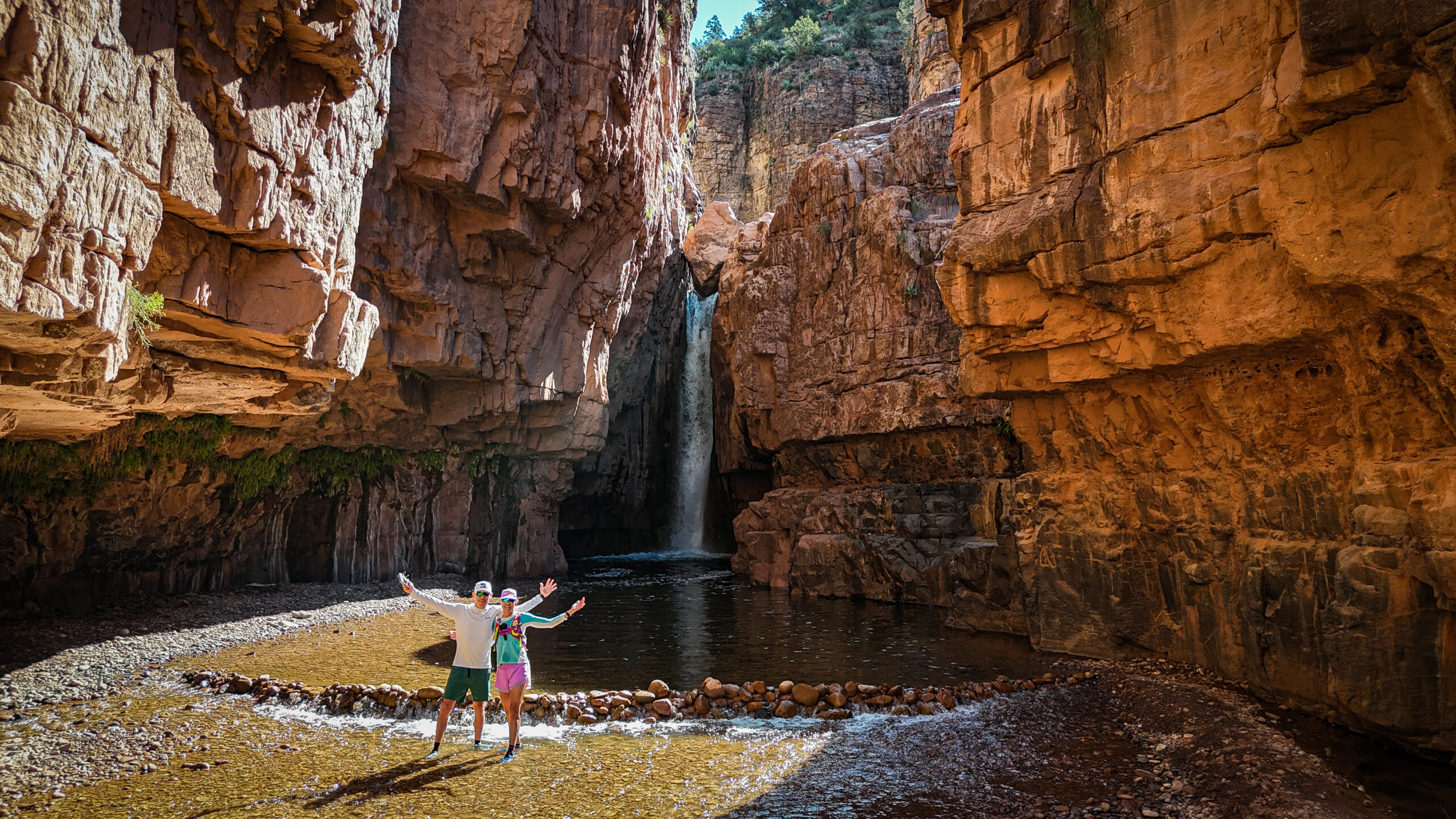 Tyler and Mimi Ford Cibecue Falls Hike