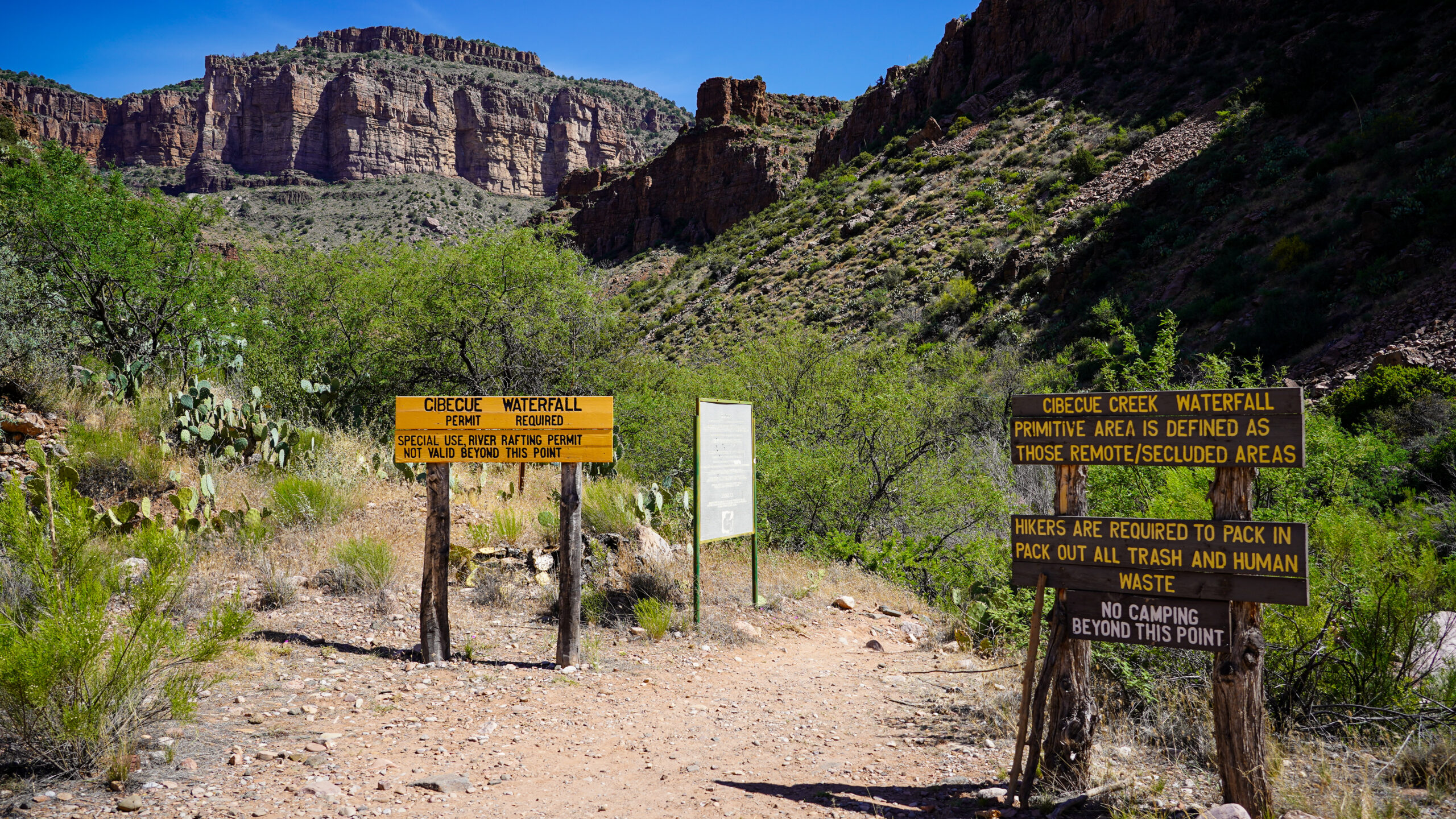 Cibecue Creek Trailhead