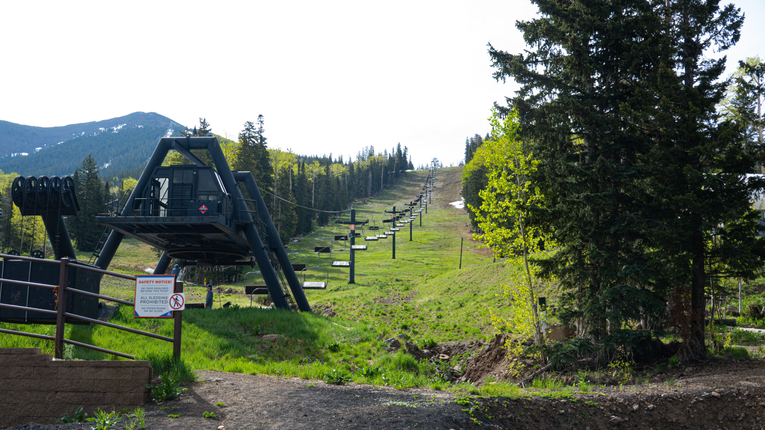 snowbowl chair lift