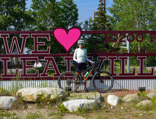 Mineral Belt Trail In Leadville Colorado