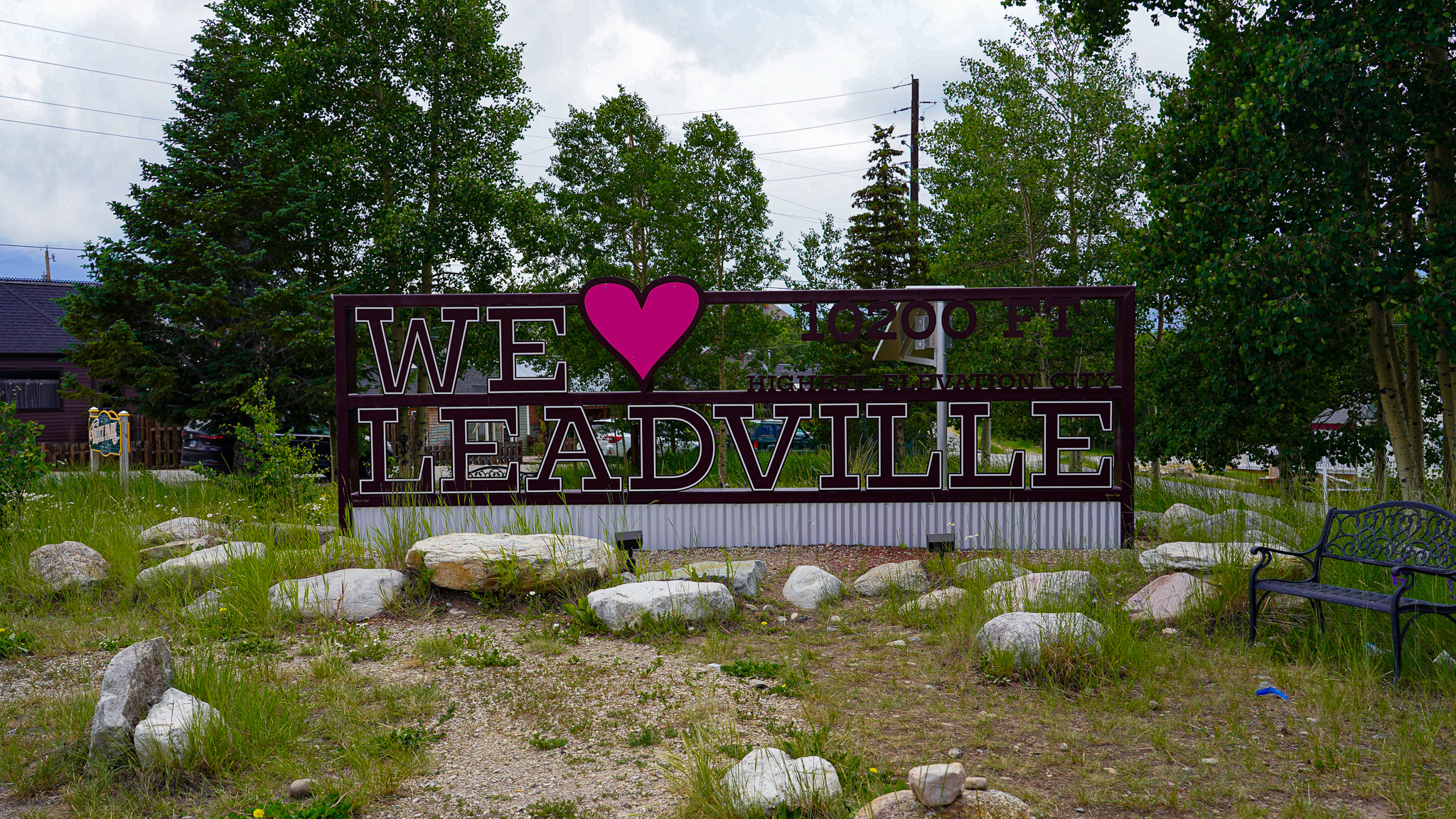 We Love Leadville Sign