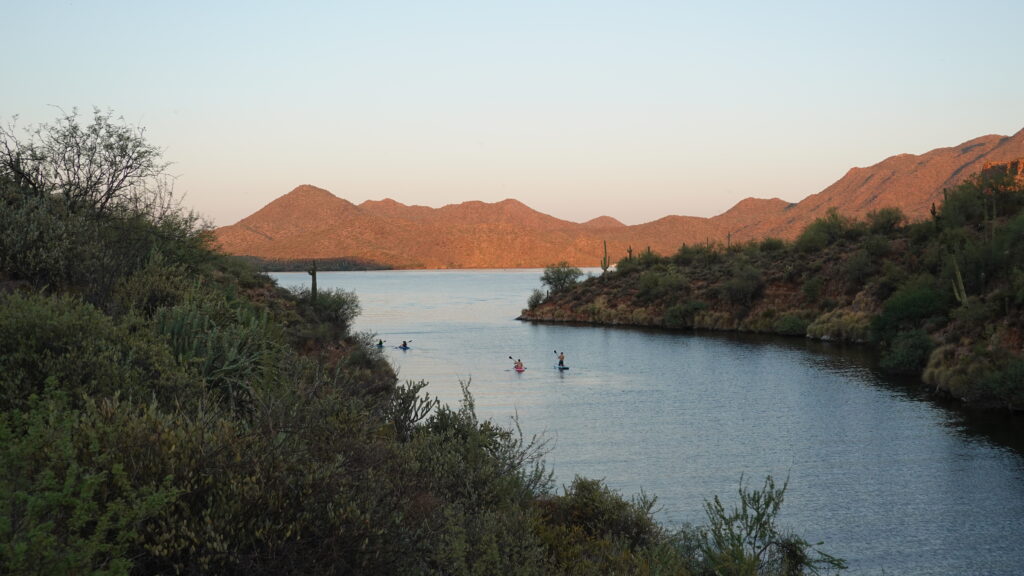 Butcher Jones Trail at Saguaro Lake