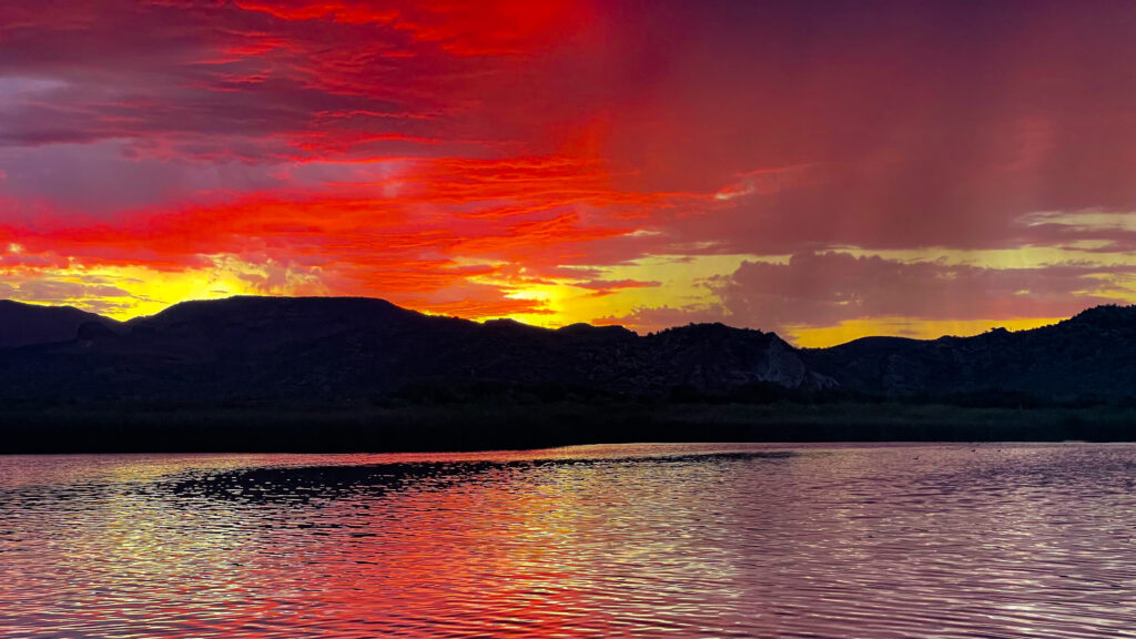 Saguaro Lake Sunrise