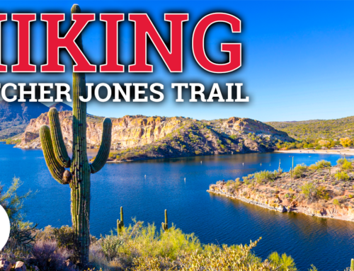 Hiking Butcher Jones Trail at Saguaro Lake